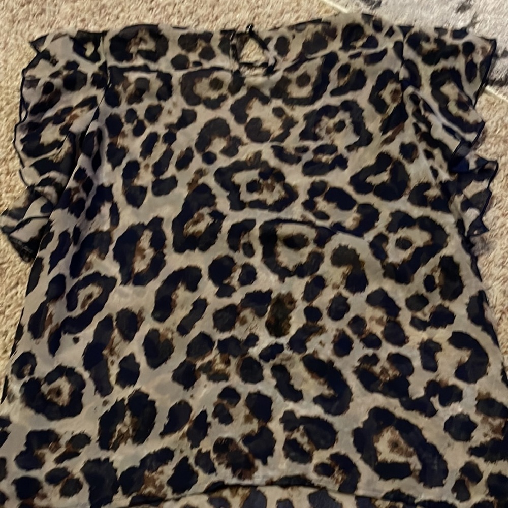 Leopard blouse - Picture 2 of 4